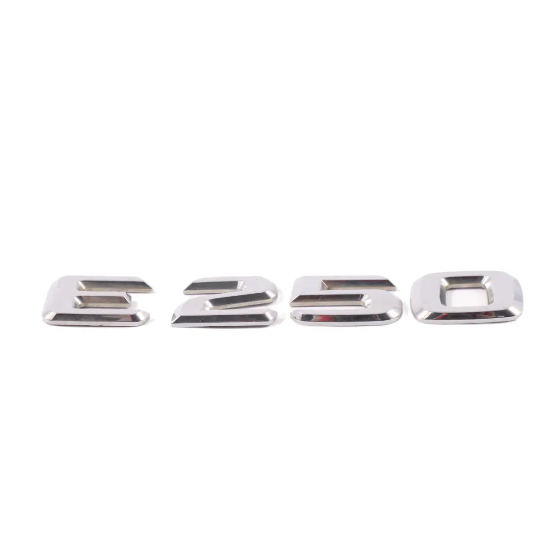 Heckemblem Kofferraum Deckel E250 Schild für Mercedes W210 W211 W212 mit Teilenummer A1248176115 Mercedes W210 W211 W212 Heckemblem Kofferraum Deckel E250 Schild - SKU A1248176115 - Teilenummer A1248176115