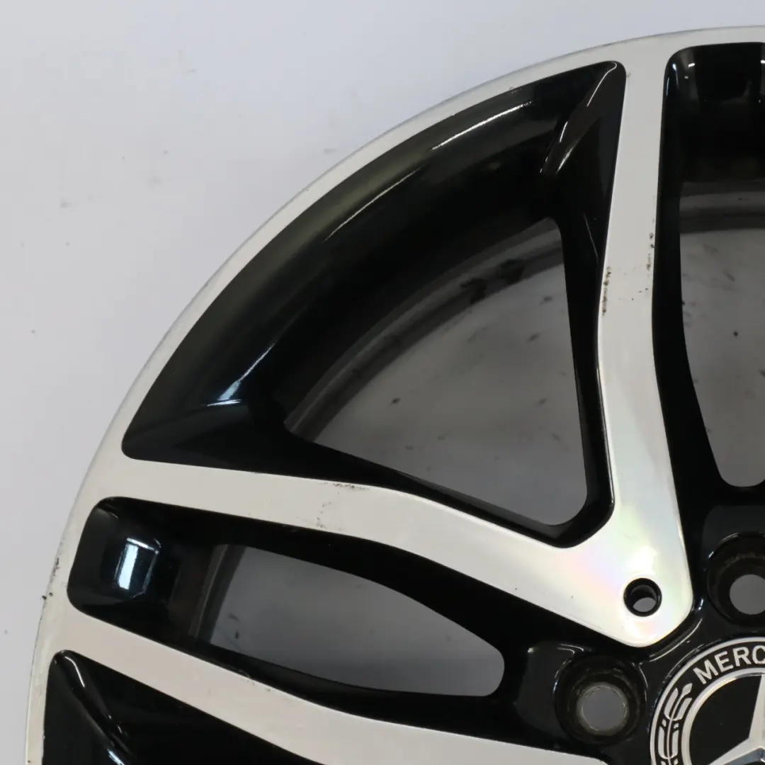 Cerchio in lega 18" 5 doppie razze 7J ET:46 per Mercedes GLA X156 con numero di parte A1564010100 Mercedes GLA X156 Cerchio in lega 18" 5 doppie razze 7J ET:46 - SKU A1564010100-1 - Numero di parte A1564010100