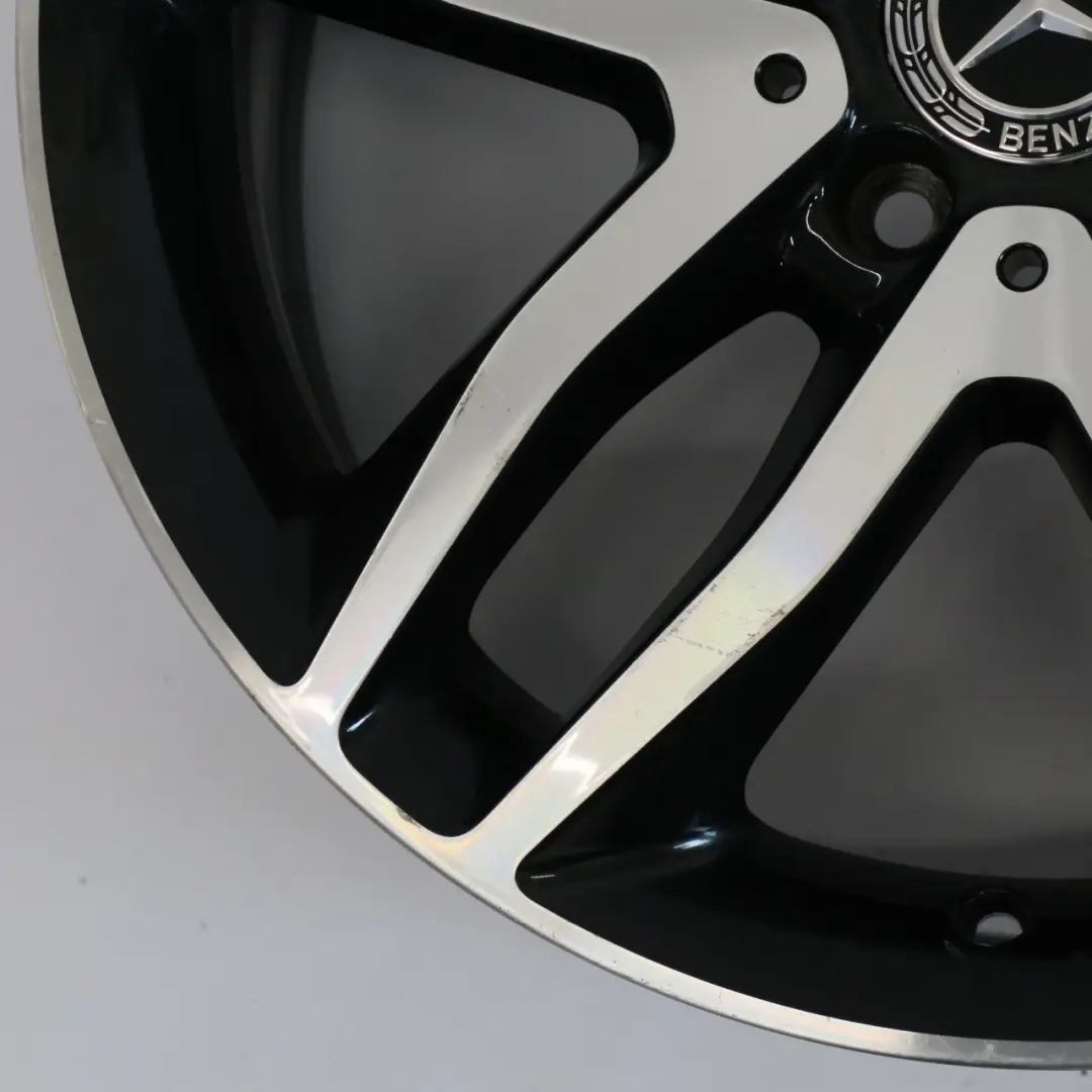 Alloy Wheel Rim 18" 5 Double Spoke 7J ET:46 to Mercedes GLA X156 with Part number A1564010100 Mercedes GLA X156 Alloy Wheel Rim 18" 5 Double Spoke 7J ET:46 - SKU A1564010100-3 - Part number A1564010100
