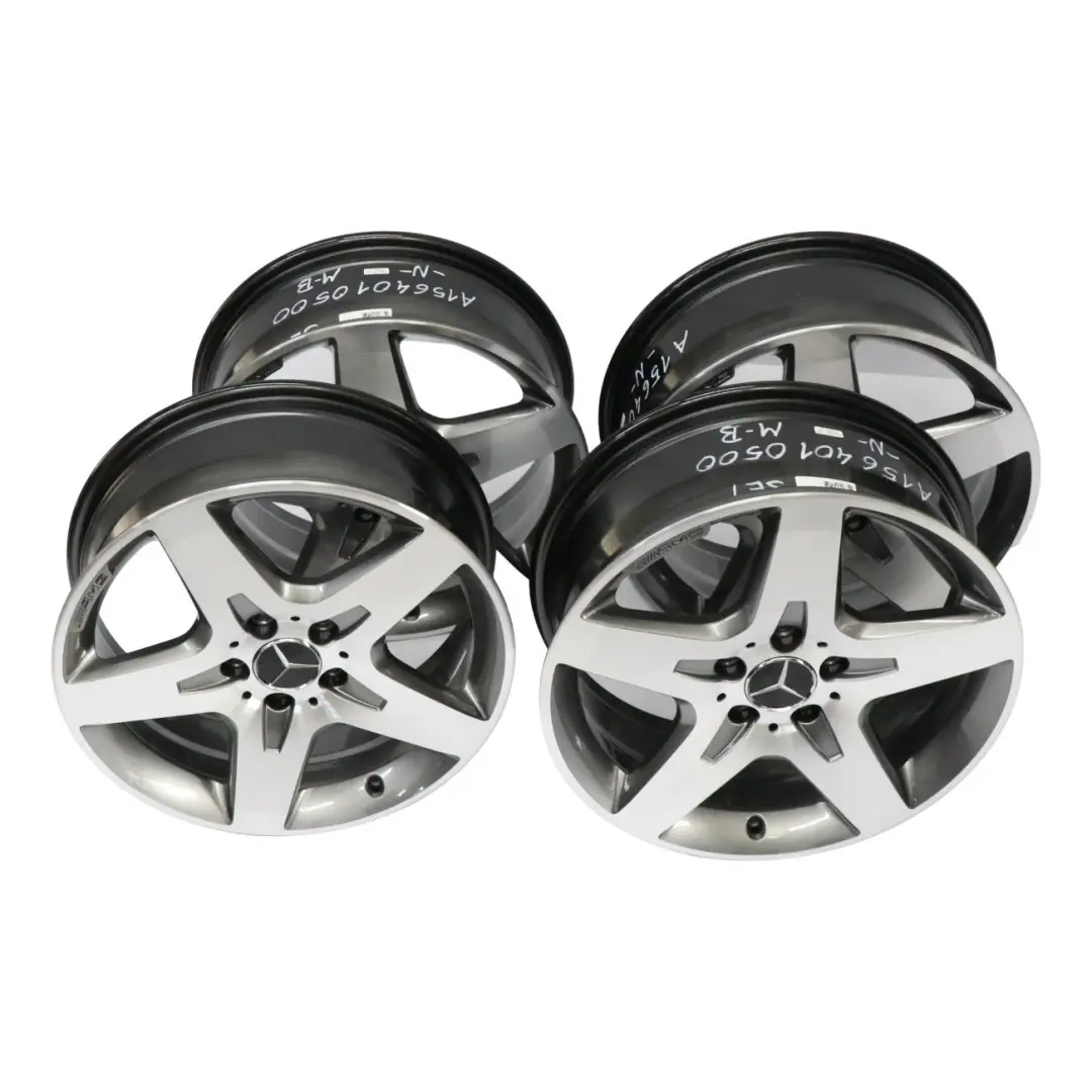 Komplet Felg Aluminiowych 18" 7J ET:46 do Mercedes X156 o numerze A1564010500 Mercedes X156 Komplet Felg Aluminiowych 18" 7J ET:46 - SKU A1564010500 - Numer Części A1564010500