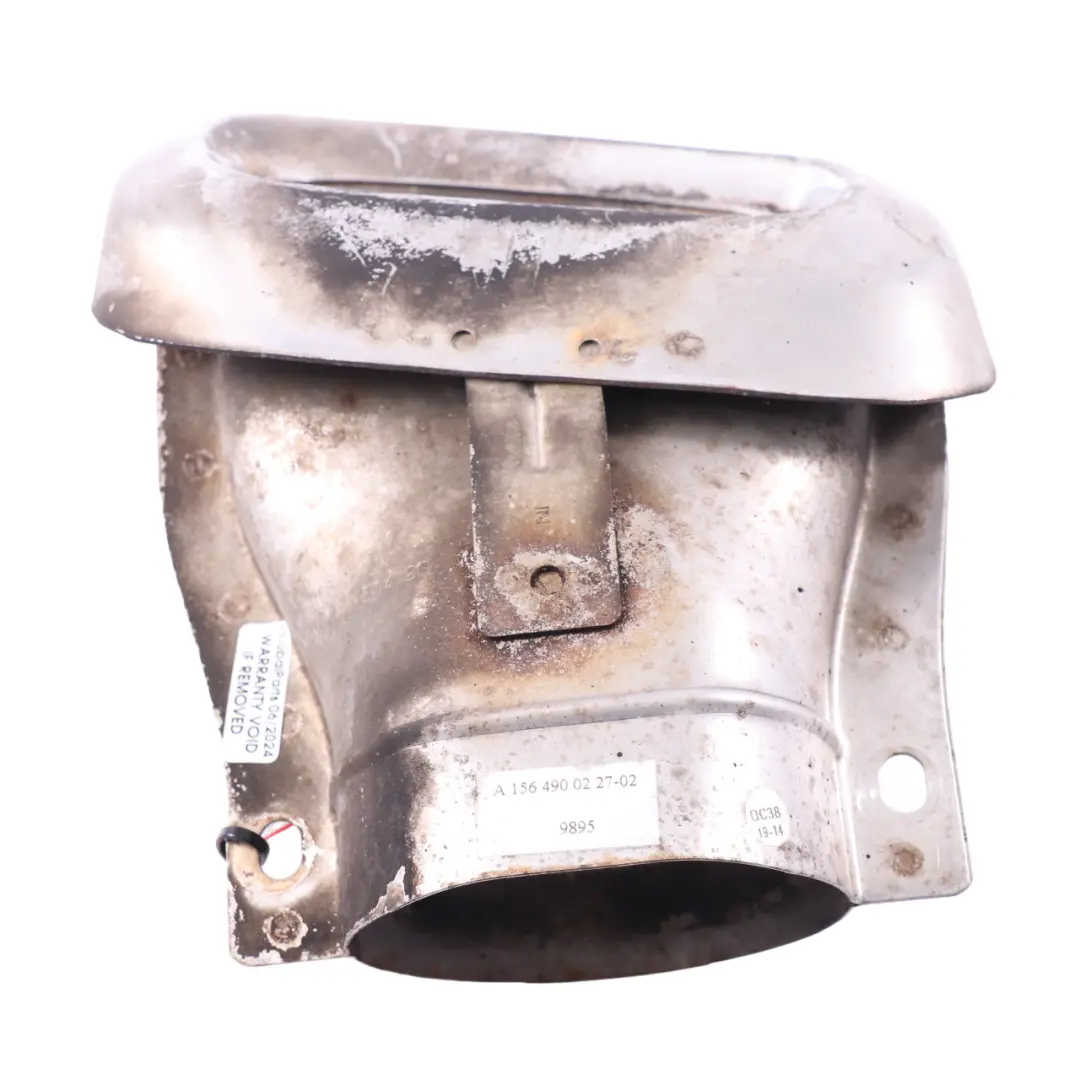 Auspuffspitze Mercedes GLA X156 AMG Endrohrblende hinten rechts für mit Teilenummer A1564900227 Auspuffspitze Mercedes GLA X156 AMG Endrohrblende hinten rechts - SKU A1564900227 - Teilenummer A1564900227