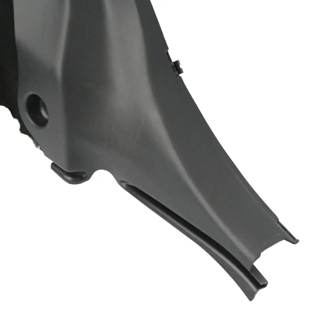 Copertura del pannello laterale interno bagagliaio sinistra per Mercedes GLA X156 con numero di parte A1566904900 Mercedes GLA X156 Copertura del pannello laterale interno bagagliaio sinistra - SKU A1566904900 - Numero di parte A1566904900