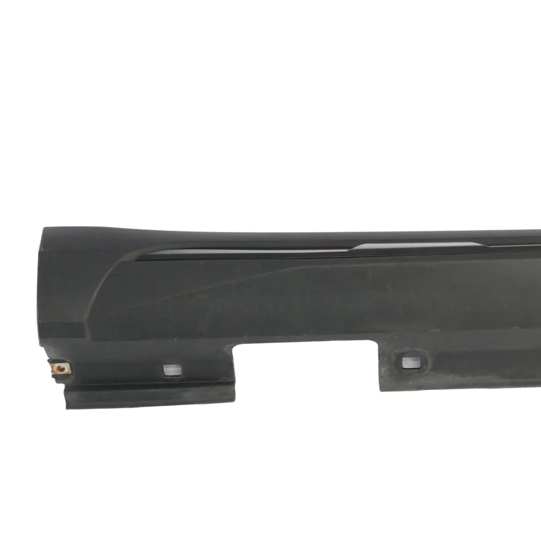 Side Skirt Door Sill Strip Right O/S Trim Primed Kosmos Black 191 to Mercedes X156 with Part number A1566980854 Mercedes X156 Side Skirt Door Sill Strip Right O/S Trim Primed Kosmos Black 191 - SKU A1566980854-KB - Part number A1566980854