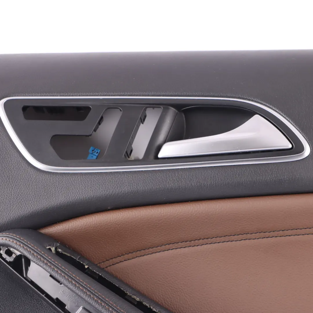 Door Card Cover Front Right O/S Trim Panel Leather to Mercedes X156 with Part number A1567201200 Mercedes X156 Door Card Cover Front Right O/S Trim Panel Leather - SKU rhd-A1567201200 - Part number A1567201200