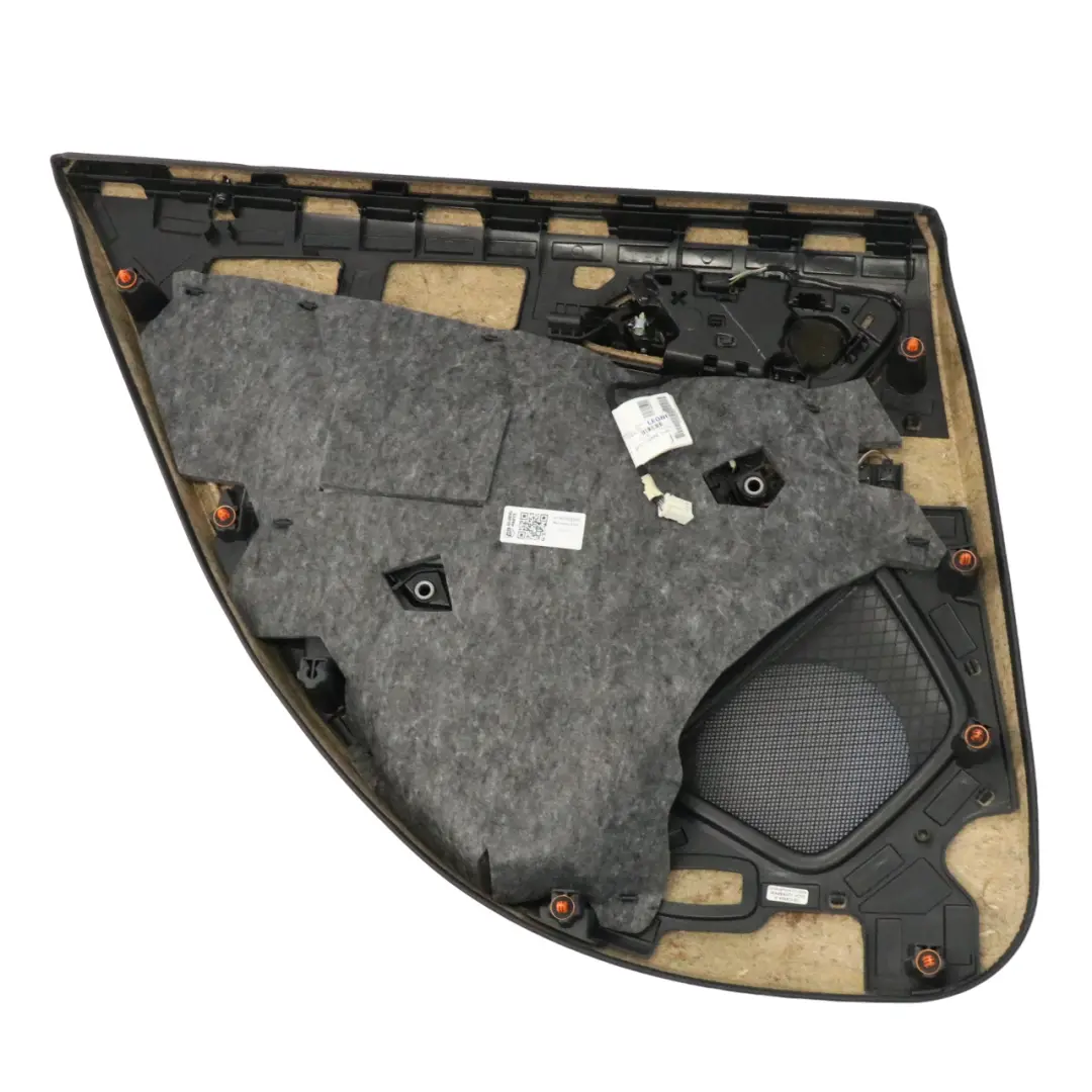 Pannello porta posteriore destro nero rosso cuciture per Mercedes X156 con numero di parte A1567302200 Mercedes X156 Pannello porta posteriore destro nero rosso cuciture - SKU A1567302200 - Numero di parte A1567302200