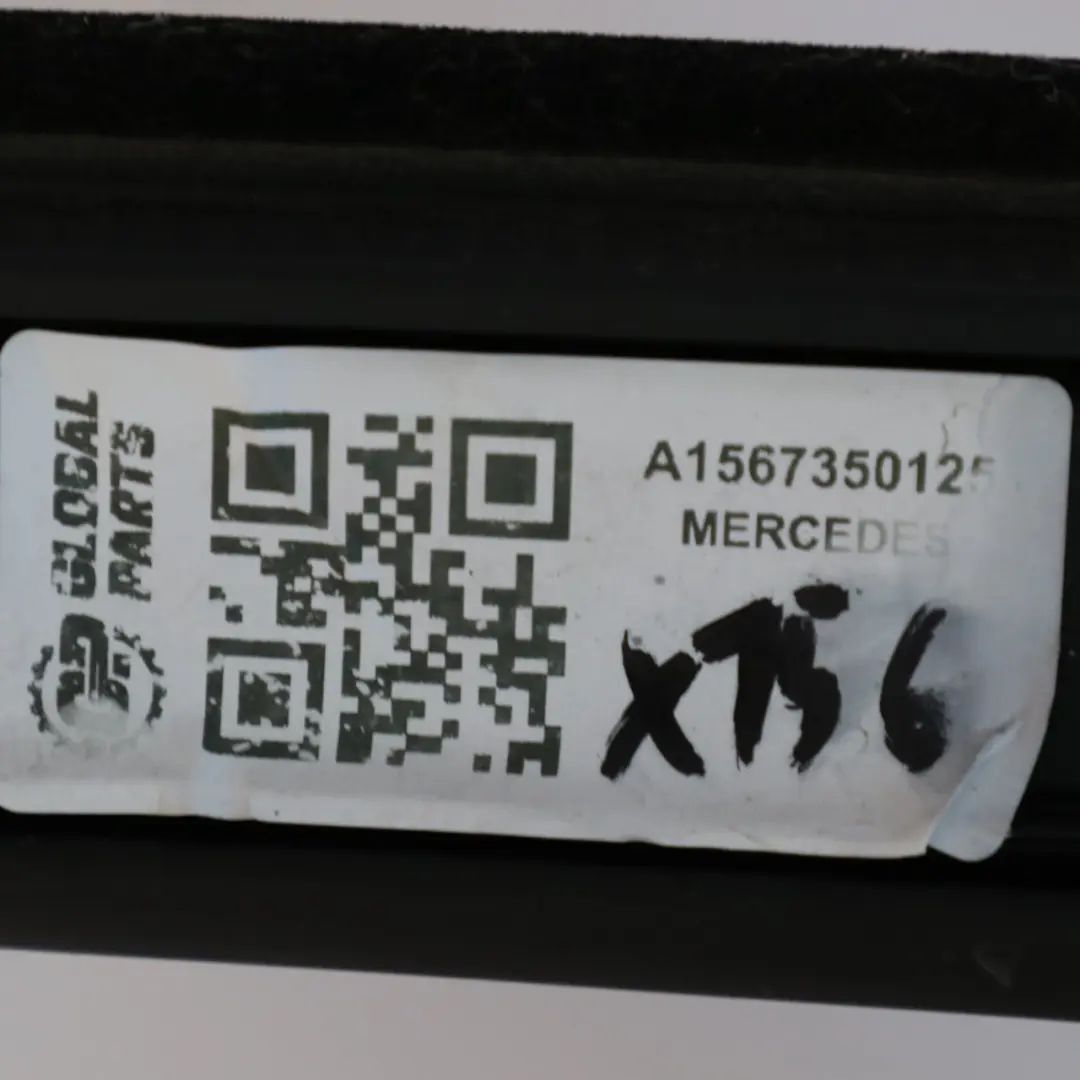 Joint de rail guidage vitre Porte Arrière Gauche pour Mercedes GLA X156 à propos du numéro de pièce A1567350125 Mercedes GLA X156 Joint de rail guidage vitre Porte Arrière Gauche - SKU A1567350125 - Numéro de pièce A1567350125