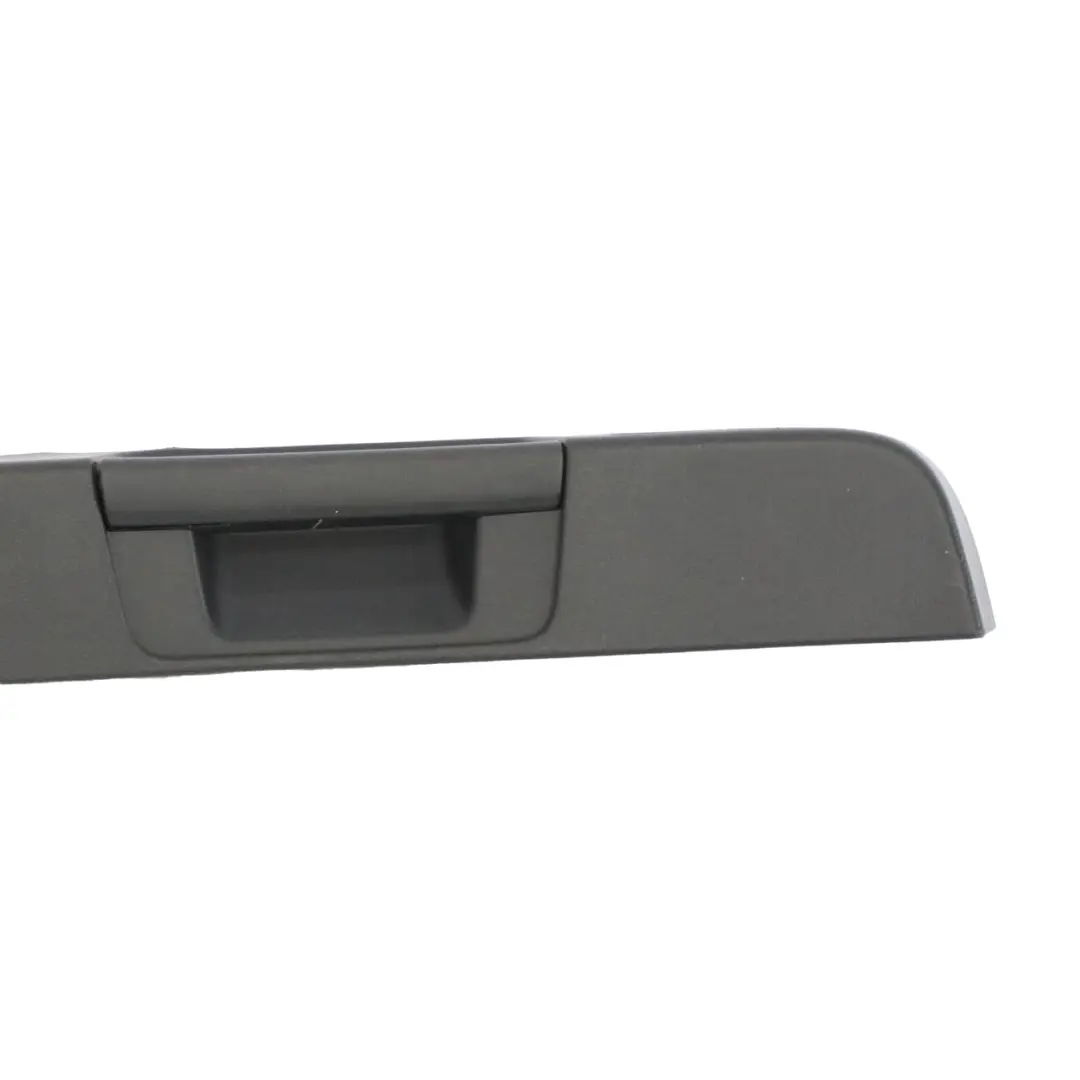 Mercedes GLA X156 Trunk Lid Pull Handle Lock Cover Trim Black - SKU A1567400272 - Part number A1567400272