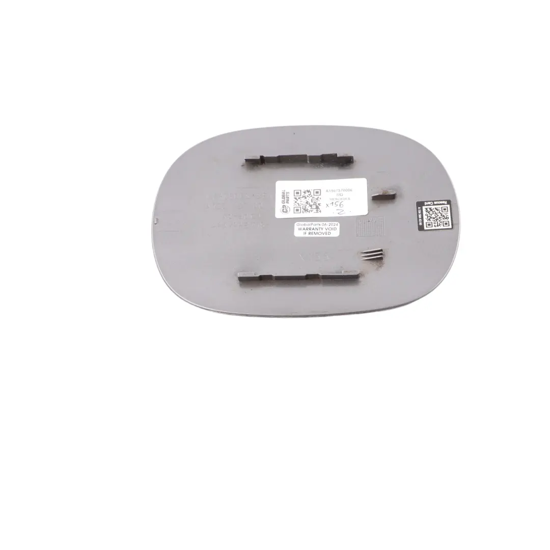 Mercedes X156 Fill Flap Fuel Tank Cap Cover Trim Mountain Grey Metallic - 787 - SKU A1567570006-MG - Part number A1567570006