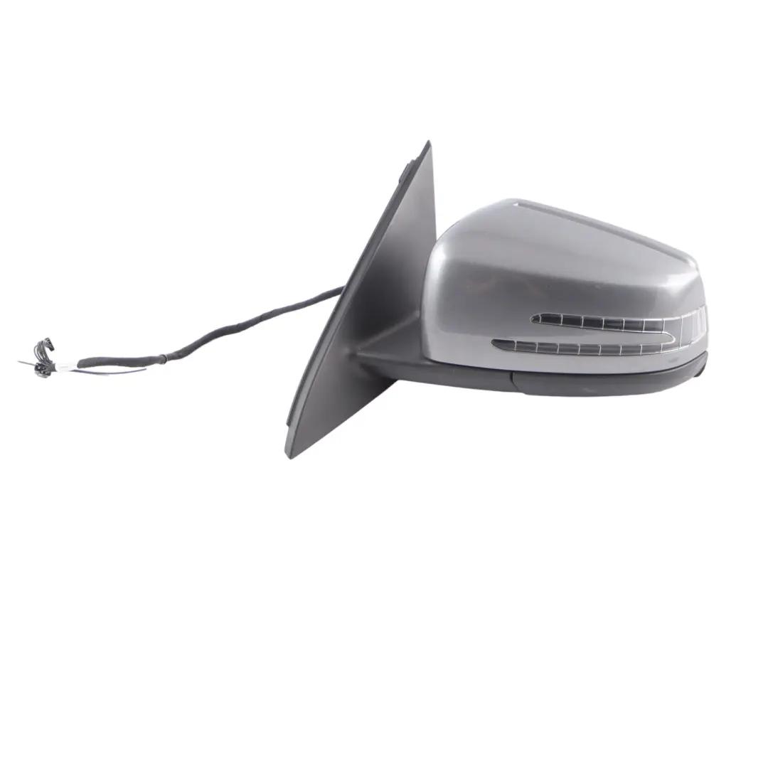 Wing Mirror Door Left N/S Auto Dip Power Fold Mountain Grey - 787 to Mercedes X156 with Part number A1568103300 Mercedes X156 Wing Mirror Door Left N/S Auto Dip Power Fold Mountain Grey - 787 - SKU RHD-A1568103300-MG - Part number A1568103300