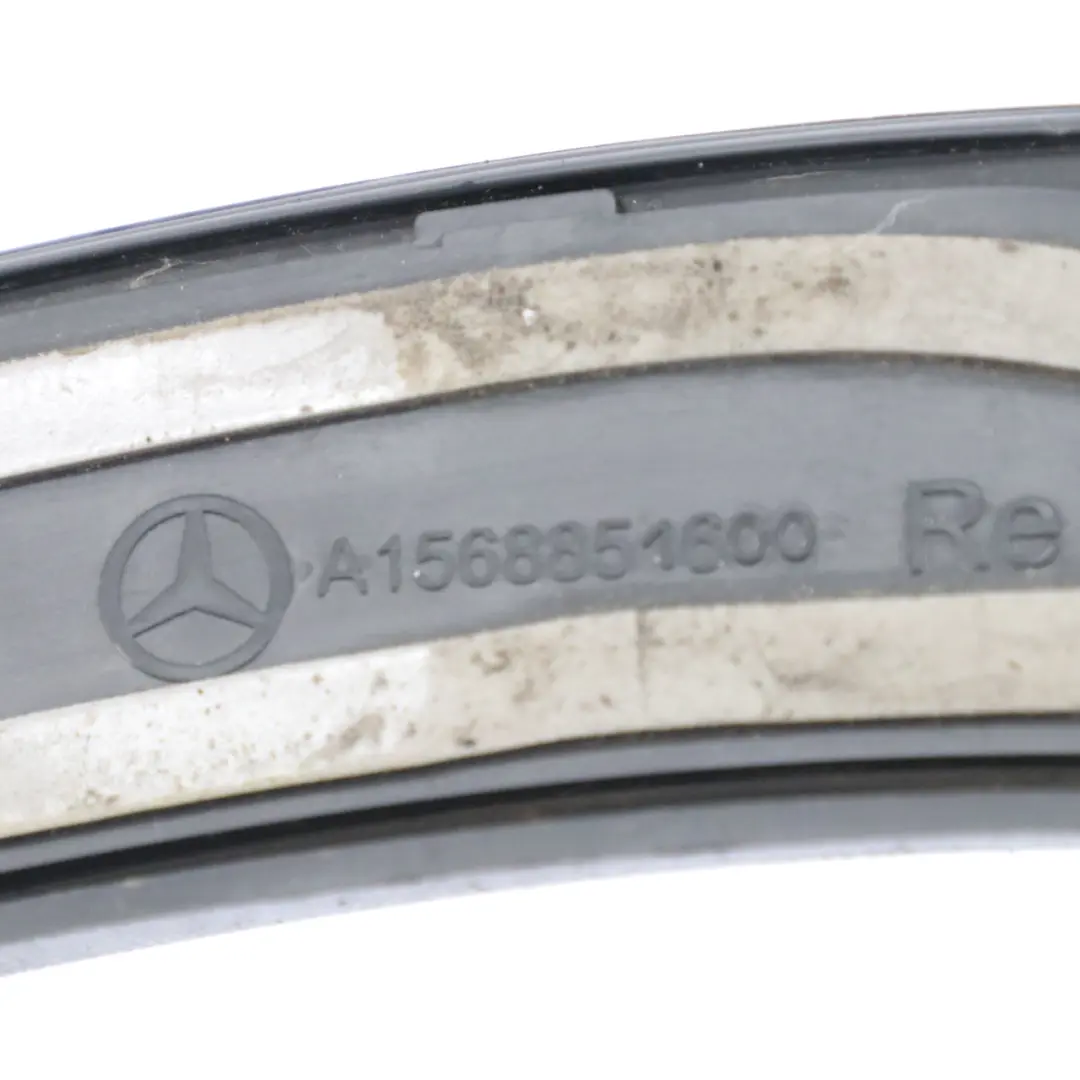 Aile de passage de roue arrière droite pour Mercedes GLA X156 à propos du numéro de pièce A1568851200 Mercedes GLA X156 Aile de passage de roue arrière droite - SKU A1568851200-1 - Numéro de pièce A1568851200