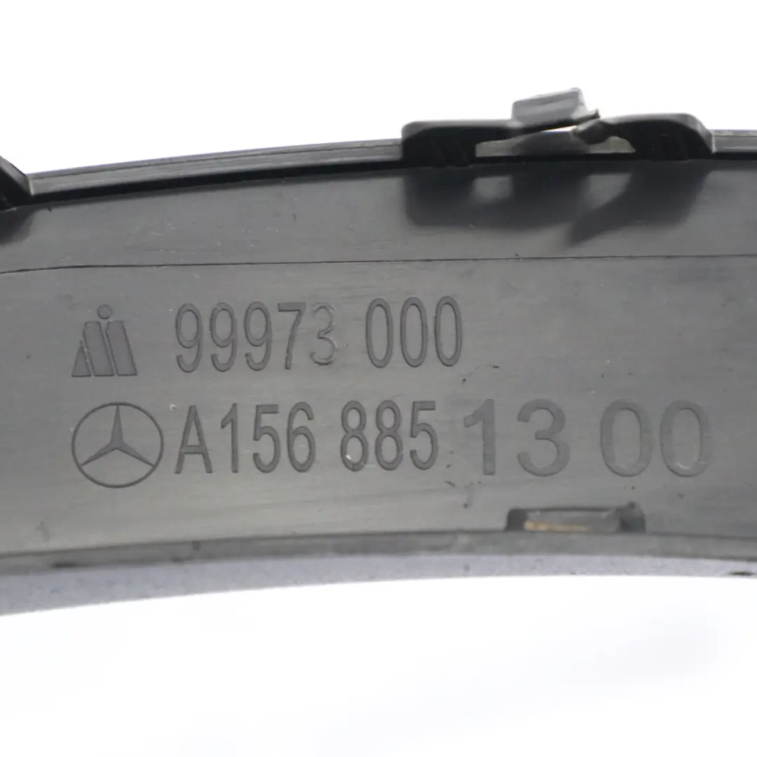 Aile de passage de roue arrière gauche Cache bande pour Mercedes GLA X156 à propos du numéro de pièce A1568851300 Mercedes GLA X156 Aile de passage de roue arrière gauche Cache bande - SKU A1568851300 - Numéro de pièce A1568851300