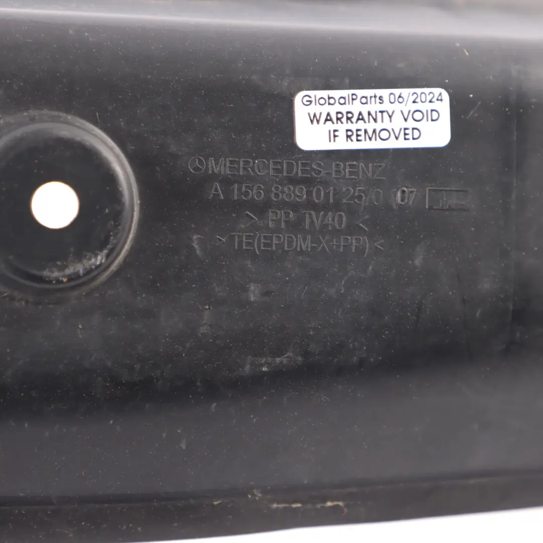 Mercedes X156 GLA 250 Frontkotflügel Türspaltabdeckung Einsatz Platte links - SKU A1568890125 - Teilenummer A1568890125