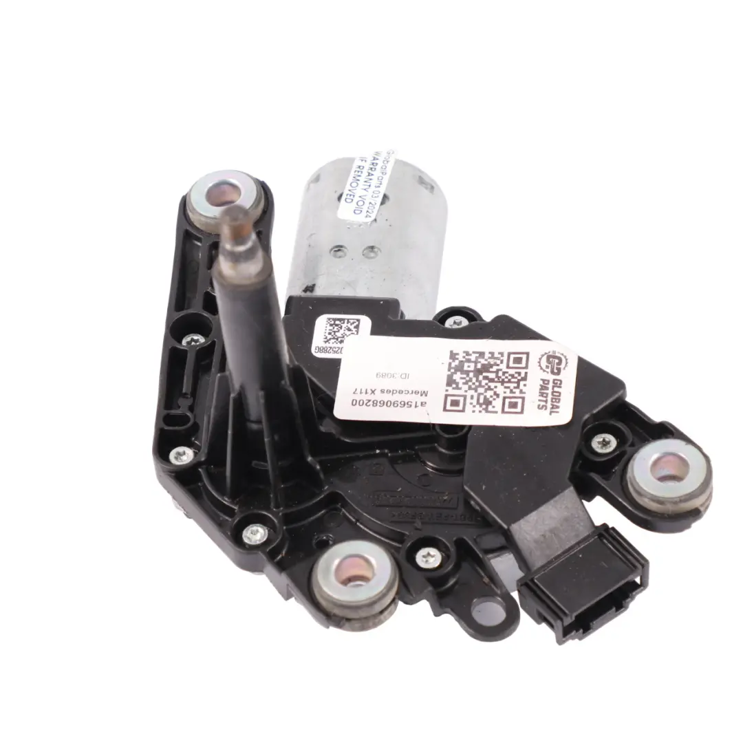 Trunk Boot Lid Wiper Motor to Mercedes CLA 250 X117 Rear with Part number A1569068200 Mercedes CLA 250 X117 Rear Trunk Boot Lid Wiper Motor - SKU A1569068200 - Part number A1569068200