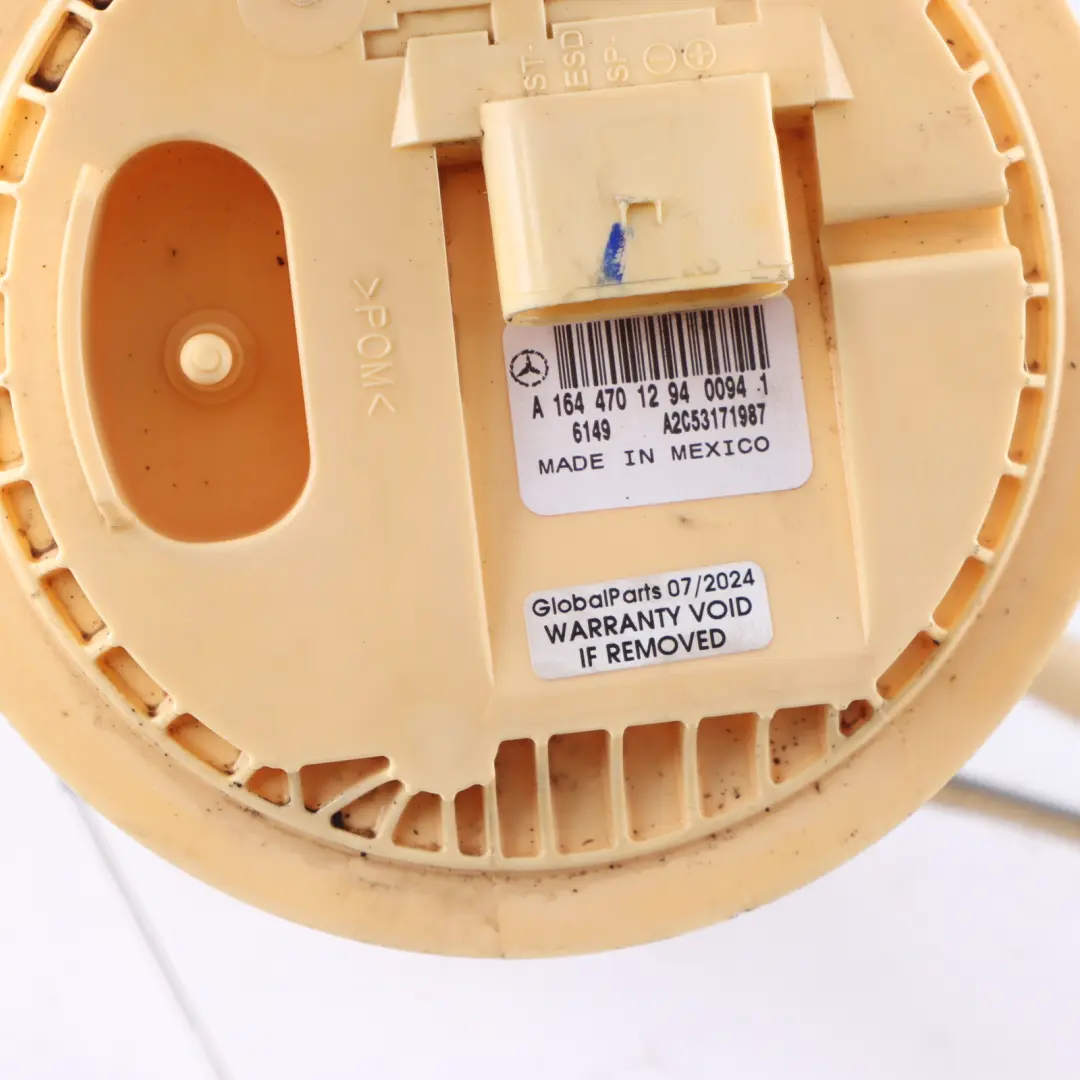 Pump Tank Fuel Sender Unit to Mercedes W164 Fuel with Part number A1644701294 Mercedes W164 Fuel Pump Tank Fuel Sender Unit - SKU A1644701294 - Part number A1644701294