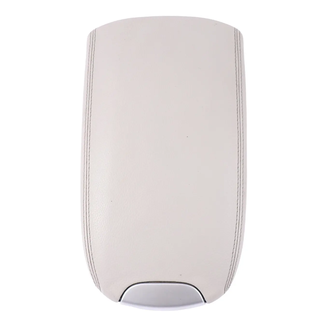 Mercedes ML W164 Consolle Bracciolo Coperchio Portaoggetti Pelle Nappa Grigio