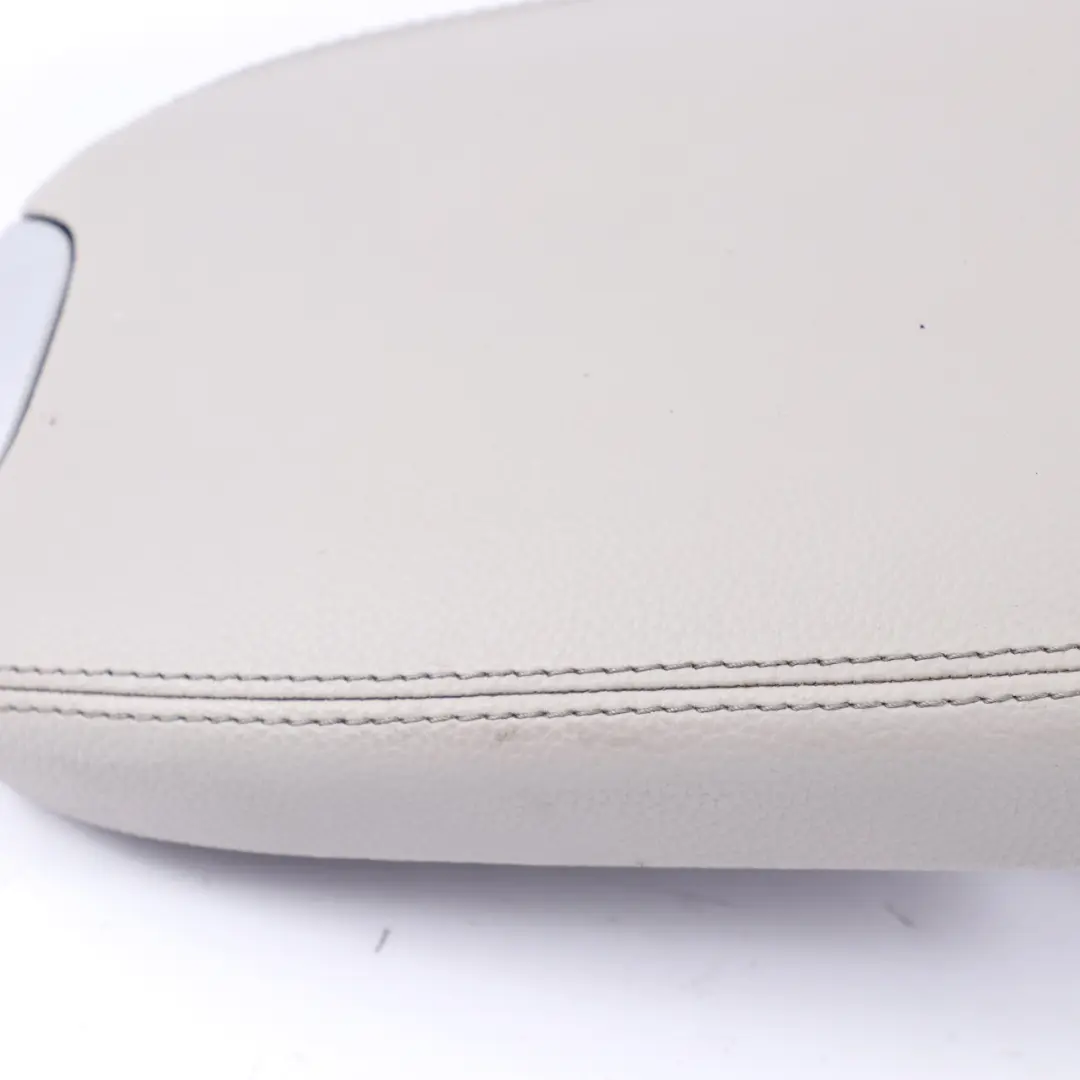 Mercedes ML W164 console centrale accoudoir housse de rangement cuir Nappa gris - SKU A1646801219-1 - Numéro de pièce A1646801219