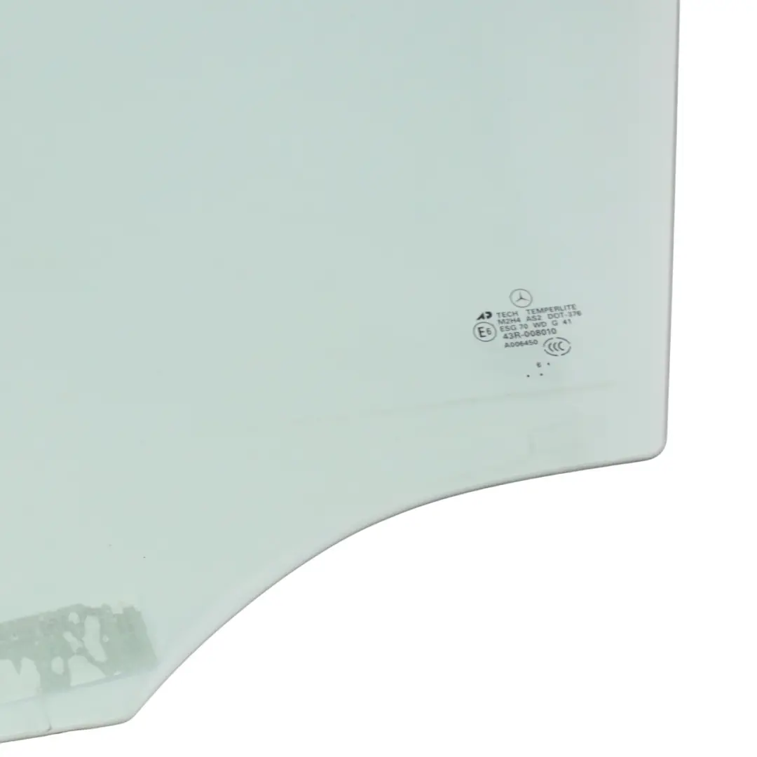  Cristal Puerta Mercedes ML W164 GL X164 Delantero Izquierdo Verde Vidrio AS2 - SKU A1647250100-2 - Número de pieza A1647250100