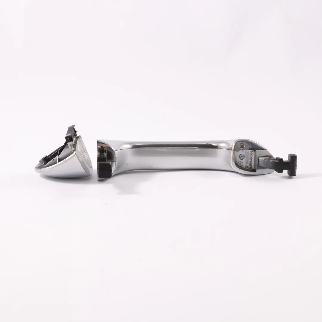 Mercedes ML W164 Klamka Zewnętrzna Przednia Lewa Srebrna Iridium Silver 775 - SKU A1647600370-IRS - Numer Części A1647600370