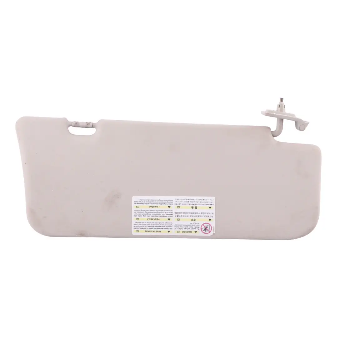 Sun Visor Mercedes ML W164 Mirror Cover Left N/S Grey With Label to with Part number A1648100110 Sun Visor Mercedes ML W164 Mirror Cover Left N/S Grey With Label - SKU A1648100110-1 - Part number A1648100110