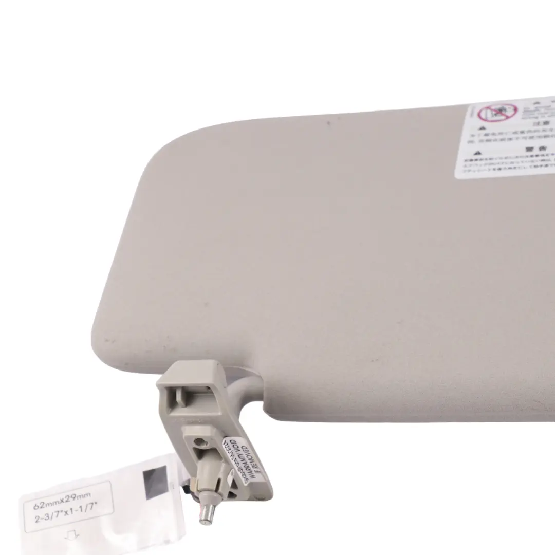 Mercedes W164 Parasol Cubierta Espejo Embellecedor Izquierdo Gris A1648101310 - SKU A1648102310-3 - Número de pieza A1648102310