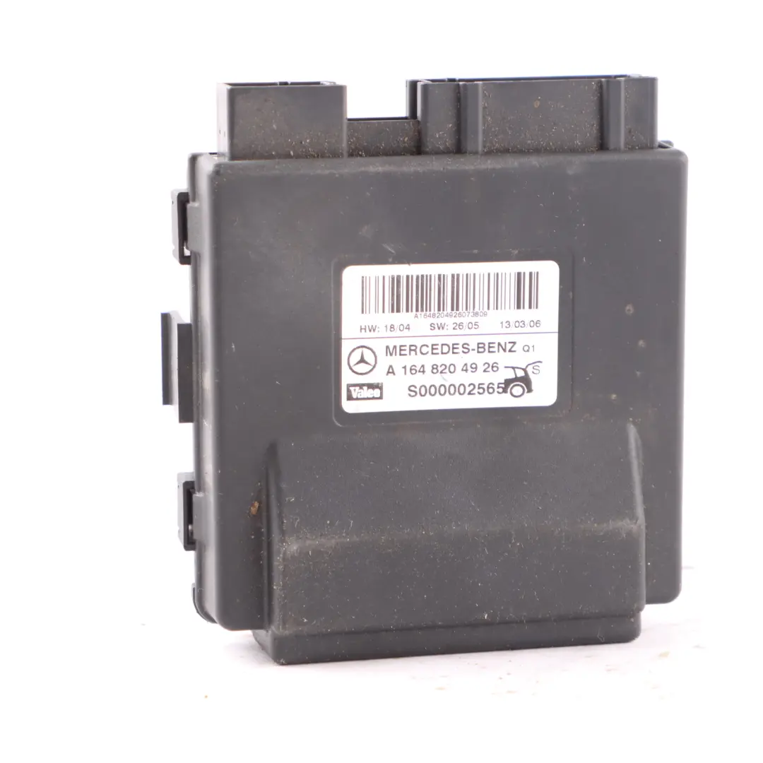Module Power Trunk Lid Control Unit ECU to Mercedes W164 Tailgate with Part number A1648204926 Mercedes W164 Tailgate Module Power Trunk Lid Control Unit ECU - SKU A1648204926 - Part number A1648204926