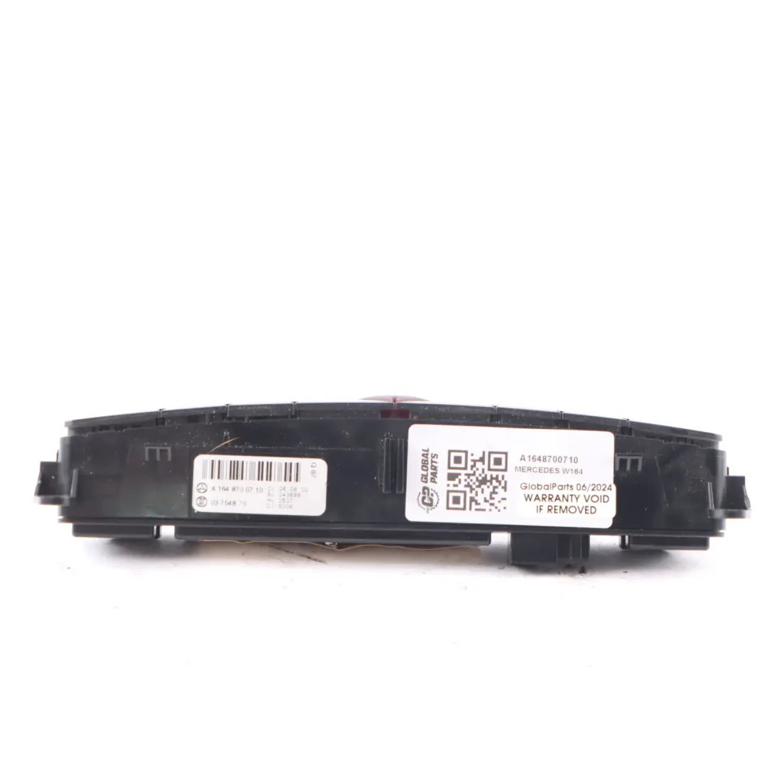 Mercedes W164 Interruptor Botón Control Asiento Calefactado - SKU A1648700710 - Número de pieza A1648700710