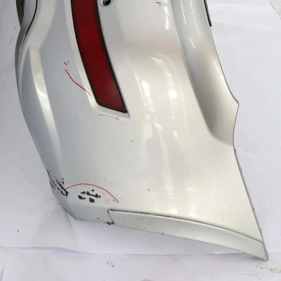 Bumper AMG Trim Panel Iridium Silver Metallic - 775 to Mercedes W164 Rear with Part number A1648858525 Mercedes W164 Rear Bumper AMG Trim Panel Iridium Silver Metallic - 775 - SKU A1648858525-IRS - Part number A1648858525