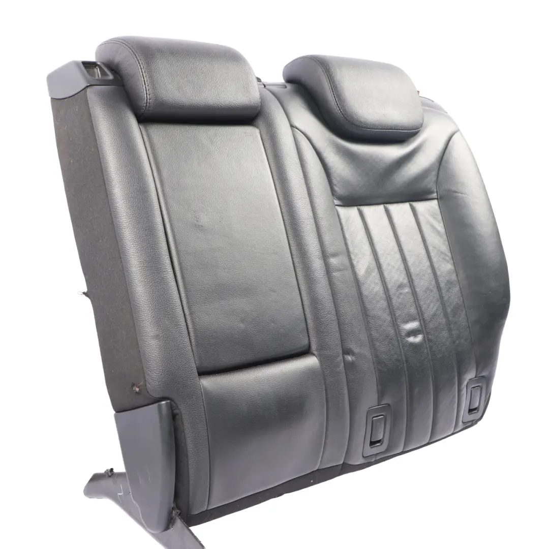 Backrest Back Cover Rear Left N/S Black Leather to Mercedes ML W164 Seat with Part number A1649202947 Mercedes ML W164 Seat Backrest Back Cover Rear Left N/S Black Leather - SKU A1649202947 - Part number A1649202947