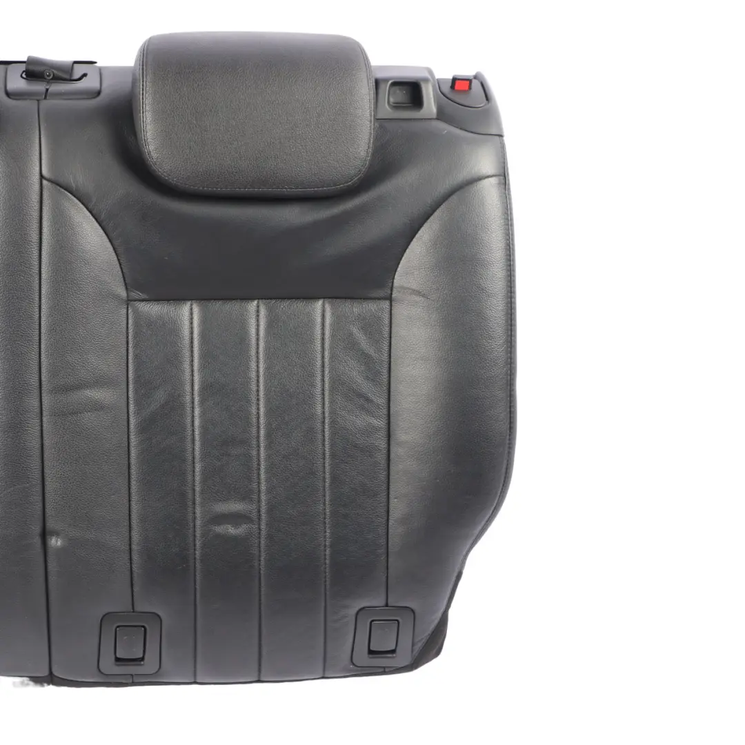 Backrest Back Cover Rear Left N/S Black Leather to Mercedes ML W164 Seat with Part number A1649202947 Mercedes ML W164 Seat Backrest Back Cover Rear Left N/S Black Leather - SKU A1649202947 - Part number A1649202947