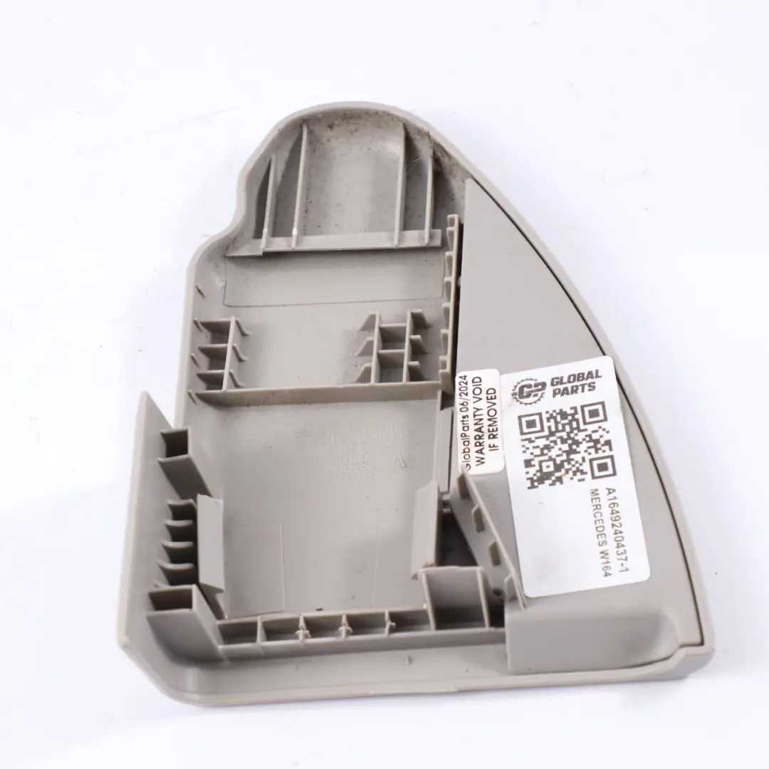 Zierleisten Abdeckung Grau für Mercedes W164 mit Teilenummer A1649240437 Mercedes W164 Zierleisten Abdeckung Grau - SKU A1649240437-1 - Teilenummer A1649240437