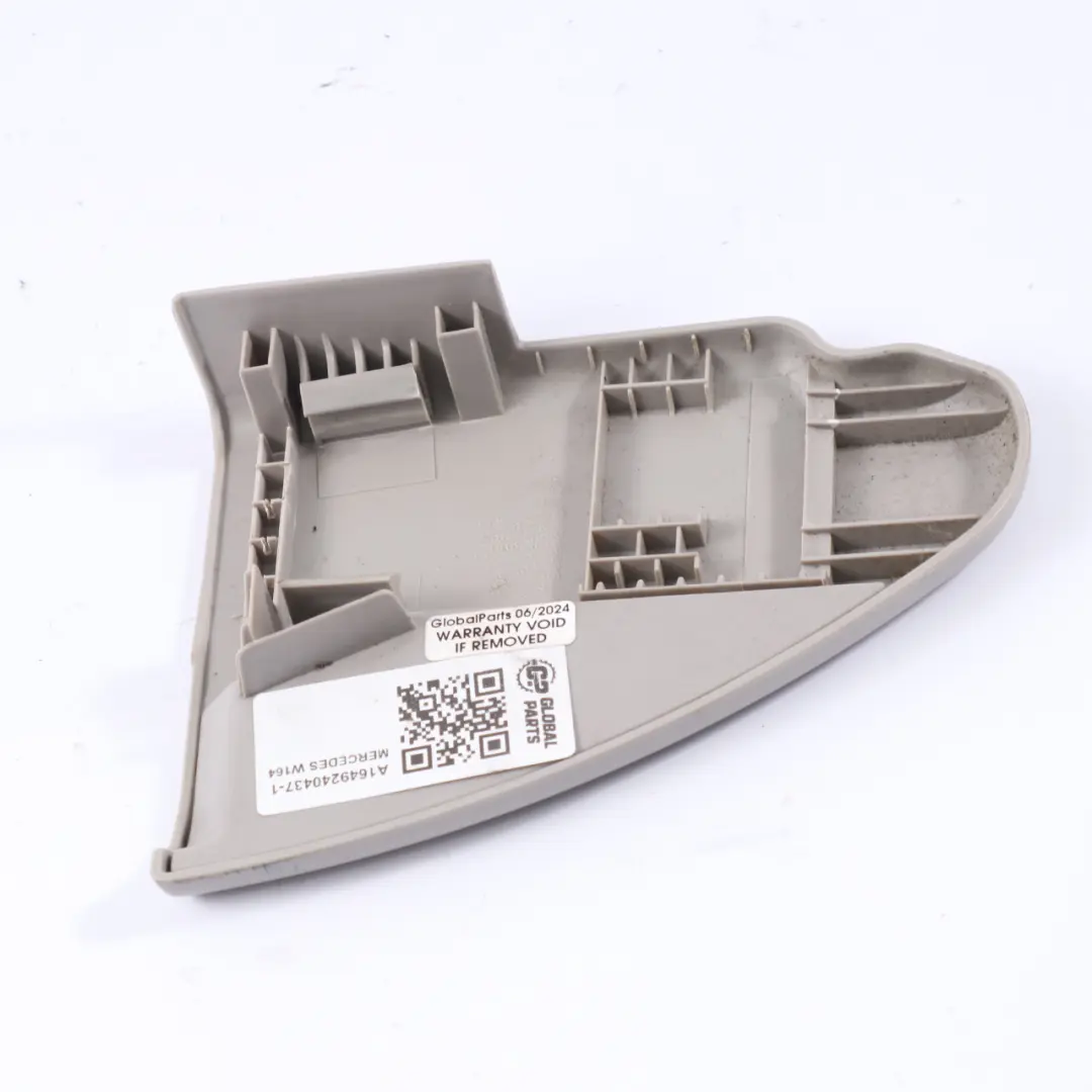 Trim Cover Panel Grey to Mercedes W164 with Part number A1649240437 Mercedes W164 Trim Cover Panel Grey - SKU A1649240437-1 - Part number A1649240437