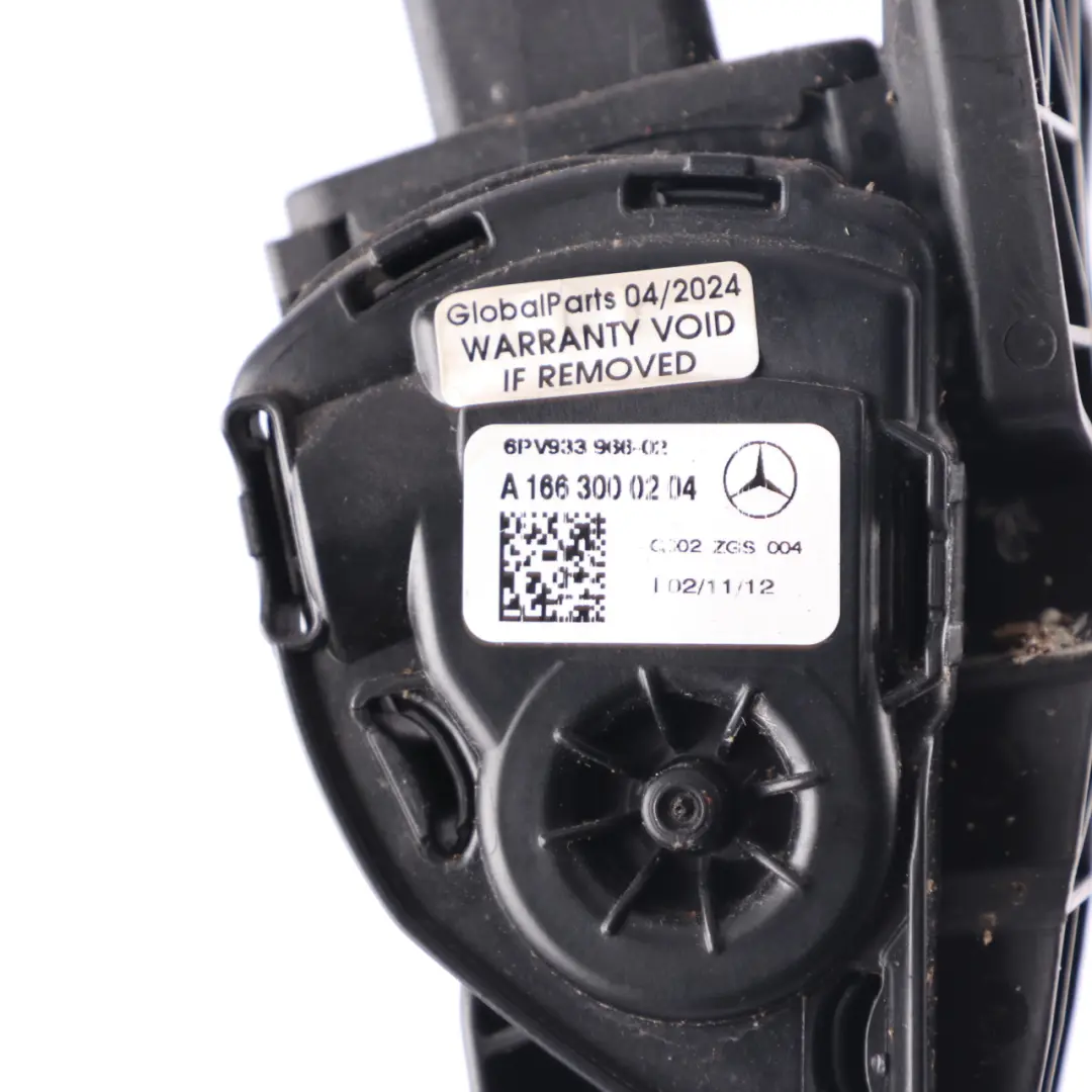  Accelerator Pedal Mercedes ML W166 Throttle Pedal Gas - SKU A1663000204 - Part number A1663000204