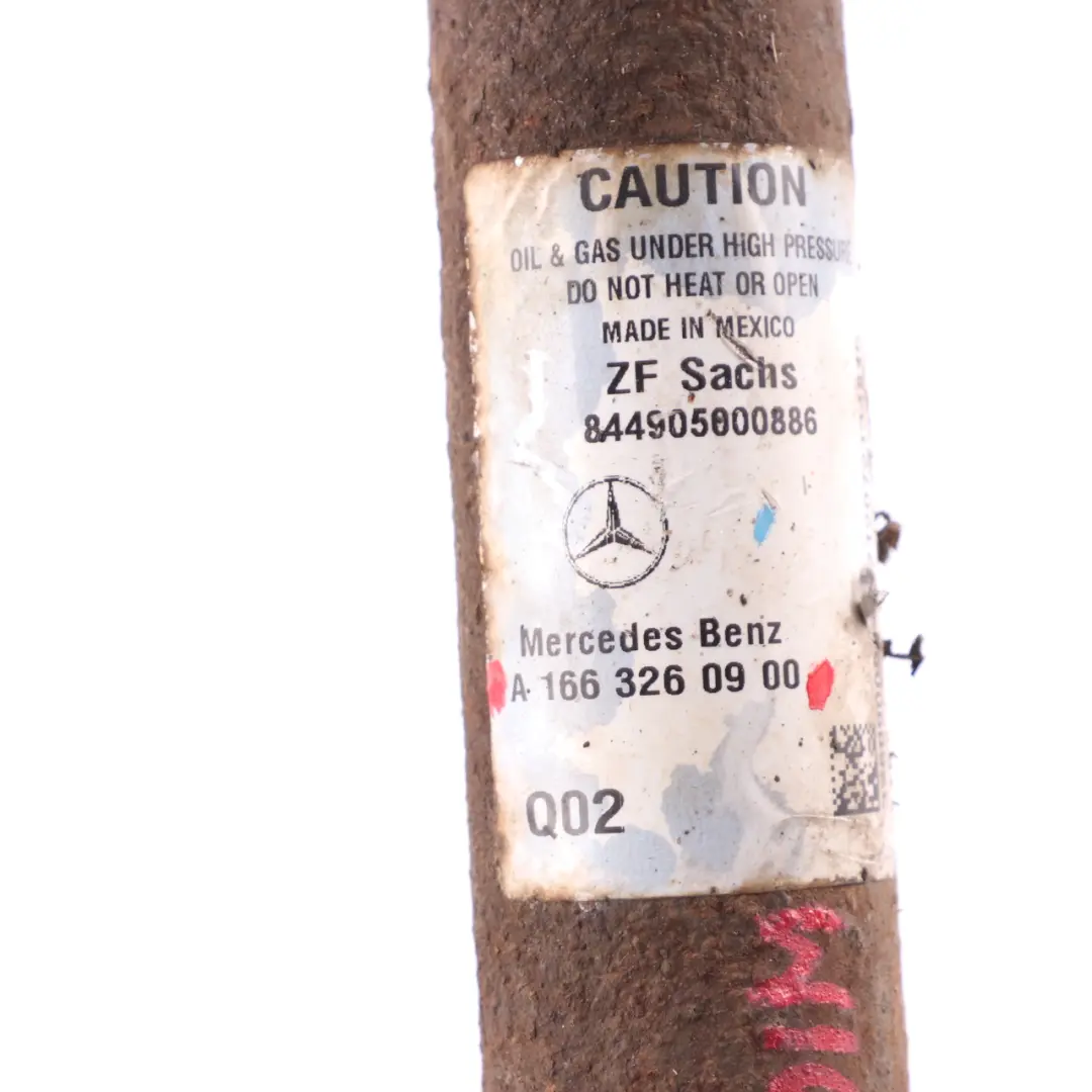 Amortiguador De Suspensión Trasera Derecha para Mercedes W166 con número de pieza A1663260900 Mercedes W166 Amortiguador De Suspensión Trasera Derecha - SKU A1663260900 - Número de pieza A1663260900
