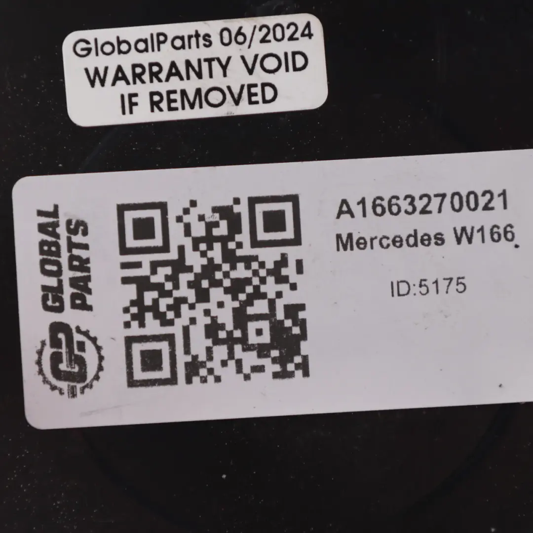 Mercedes ML W166 Stoßdämpfer Federbein Obere Abdeckung Kappe Trim - SKU A1663270021 - Teilenummer A1663270021