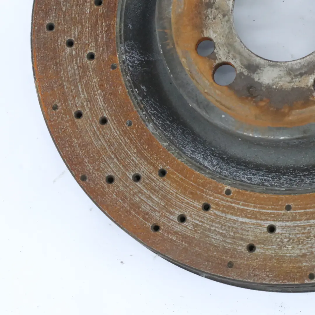 Mercedes W166 C292 Brake Disc Set AMG Front Left Right Wheel Perforated - SKU A1664211012 - Part number A1664211012