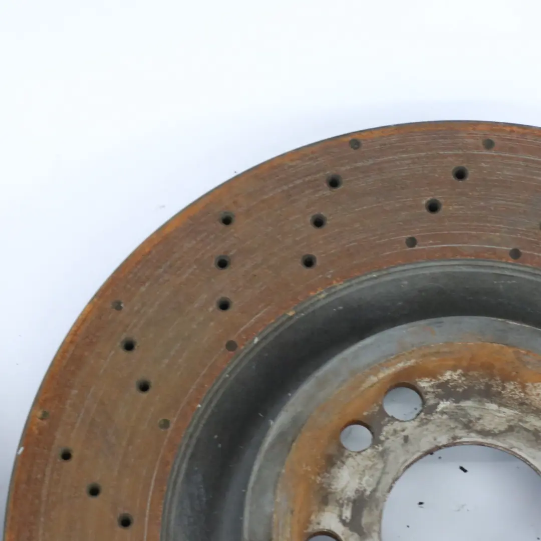 Mercedes W166 C292 Brake Disc Set AMG Front Left Right Wheel Perforated - SKU A1664211012 - Part number A1664211012