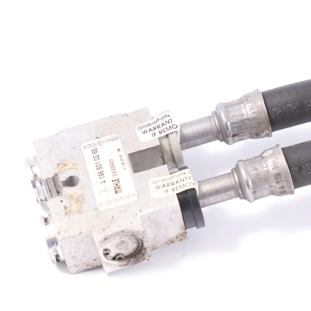 Termostato Tubería Aceite Caja Cambios Automática para Mercedes ML W166 con número de pieza A1665010265 Mercedes ML W166 Termostato Tubería Aceite Caja Cambios Automática - SKU A1665010265 - Número de pieza A1665010265