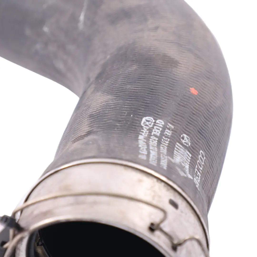 Hose Mercedes ML W166 GLE C292 OM642 Charge Air Hose to Intercooler with Part number A1665280200 Intercooler Hose Mercedes ML W166 GLE C292 OM642 Charge Air Hose - SKU A1665280200 - Part number A1665280200