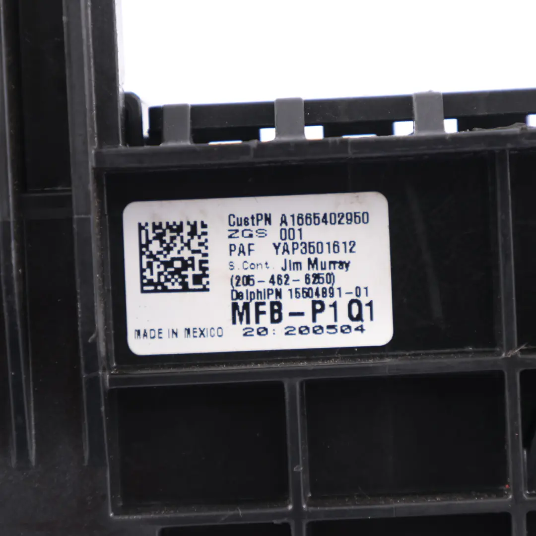 Mercedes W166 Prefuse Box F32/4 Power Distribution Box - SKU A1665402950 - Part number A1665402950