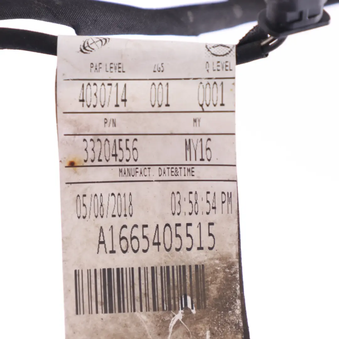 Front Bumper Wiring Harness to Mercedes GLE C292 Coupe with Part number A1665405515 Mercedes GLE C292 Coupe Front Bumper Wiring Harness - SKU A1665405515 - Part number A1665405515