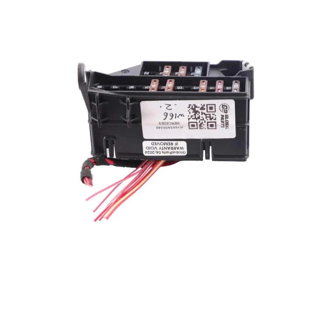 Mercedes W166 C292 Caja de Fusibles Relé Unidad de Control Módulo - SKU A1665459340 - Número de pieza A1665459340