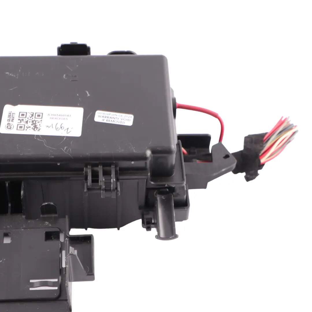 Scatola dei fusibili Modulo distribuzione elettrica per Mercedes ML W166 con numero di parte A1665460143 Mercedes ML W166 Scatola dei fusibili Modulo distribuzione elettrica - SKU A1665460143 - Numero di parte A1665460143