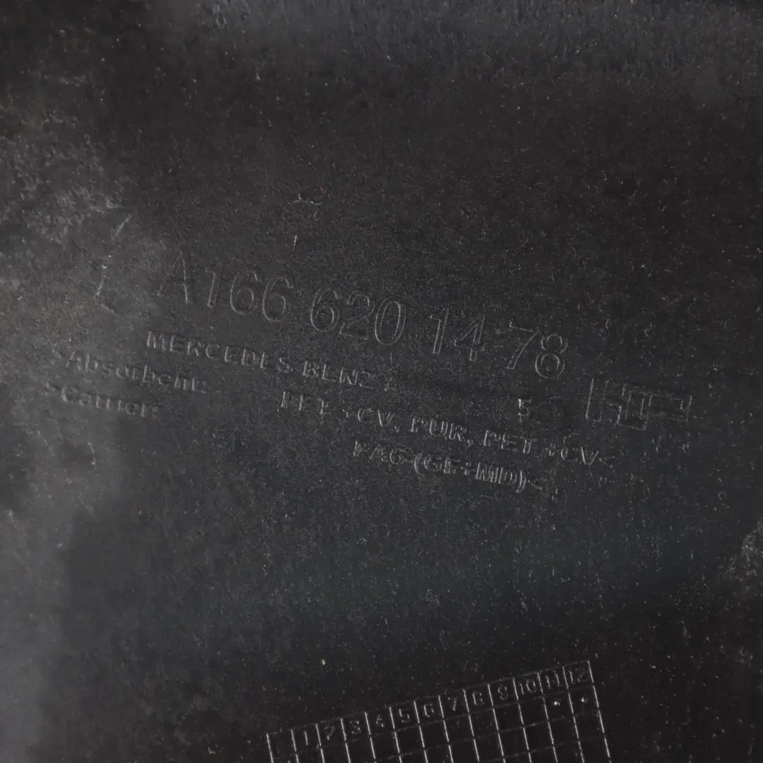 Bay Heath Shield Cover to Mercedes W166 Engine with Part number A1666201478 Mercedes W166 Engine Bay Heath Shield Cover - SKU rhd-A1666201478 - Part number A1666201478