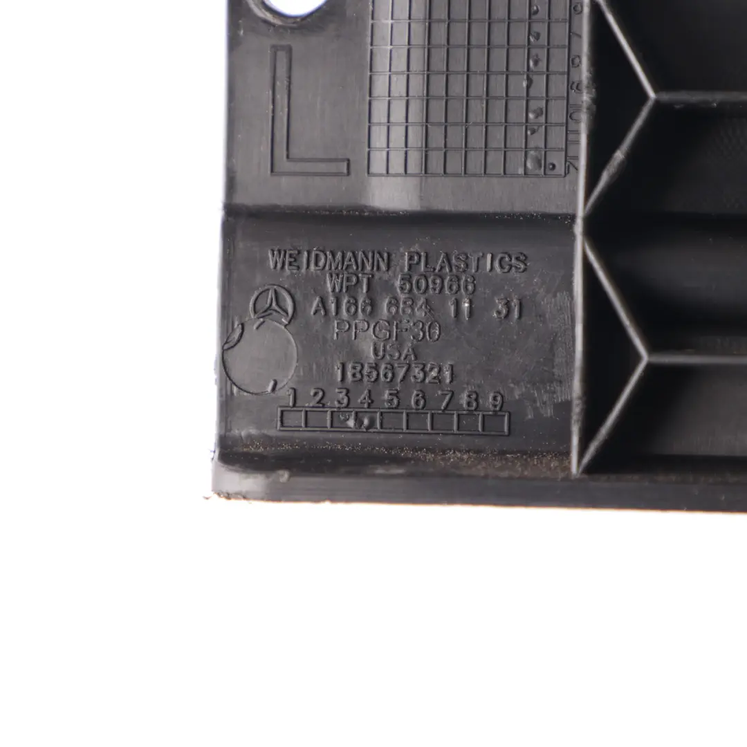Coffre de coffre gauche Couvre plancher de coffre pour Mercedes W166 à propos du numéro de pièce A1666841131 Mercedes W166 Coffre de coffre gauche Couvre plancher de coffre - SKU A1666841131 - Numéro de pièce A1666841131
