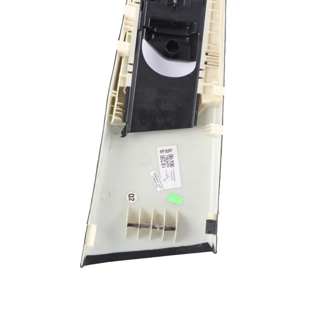 Mercedes ML 350 W166 B Pillar Cover Left N/S Top Panel Trim Black - SKU A1666904525 - Part number A1666904525