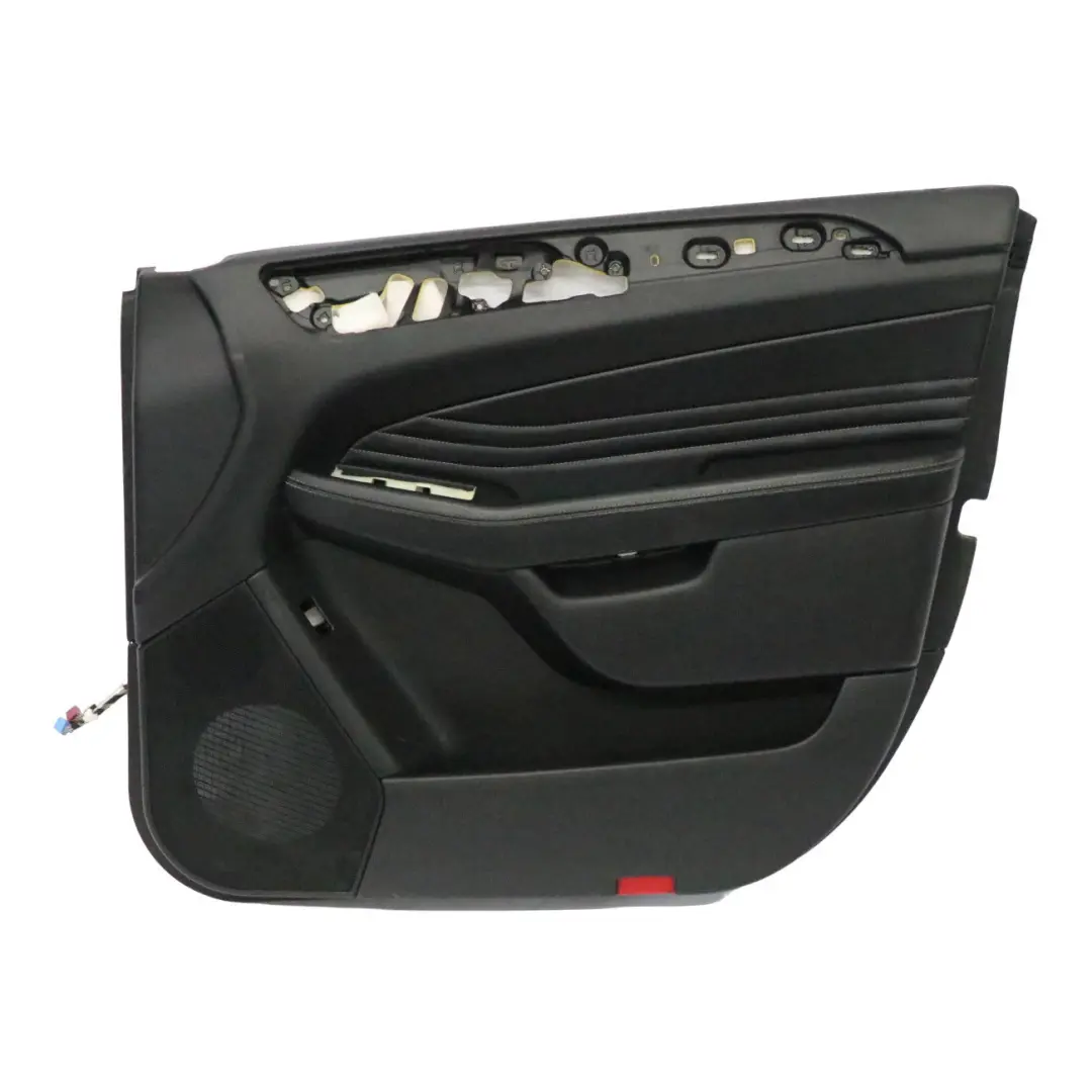 Front Right O/S Door Card Trim Panel Black to Mercedes ML W166 with Part number A1667200470 Mercedes ML W166 Front Right O/S Door Card Trim Panel Black - SKU A1667200470 - Part number A1667200470