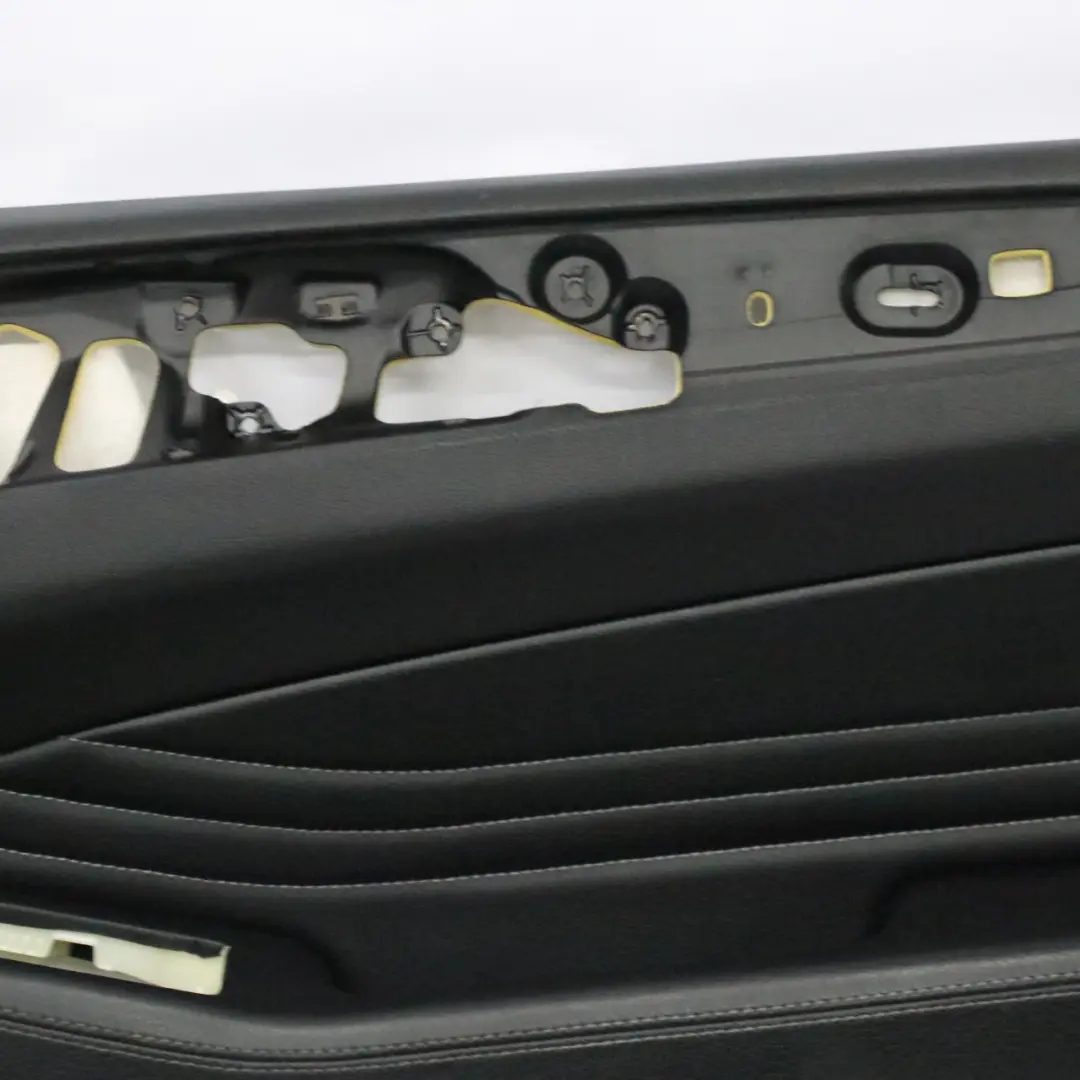 Mercedes ML W166 Front Right O/S Door Card Trim Panel Black - SKU A1667200470 - Part number A1667200470