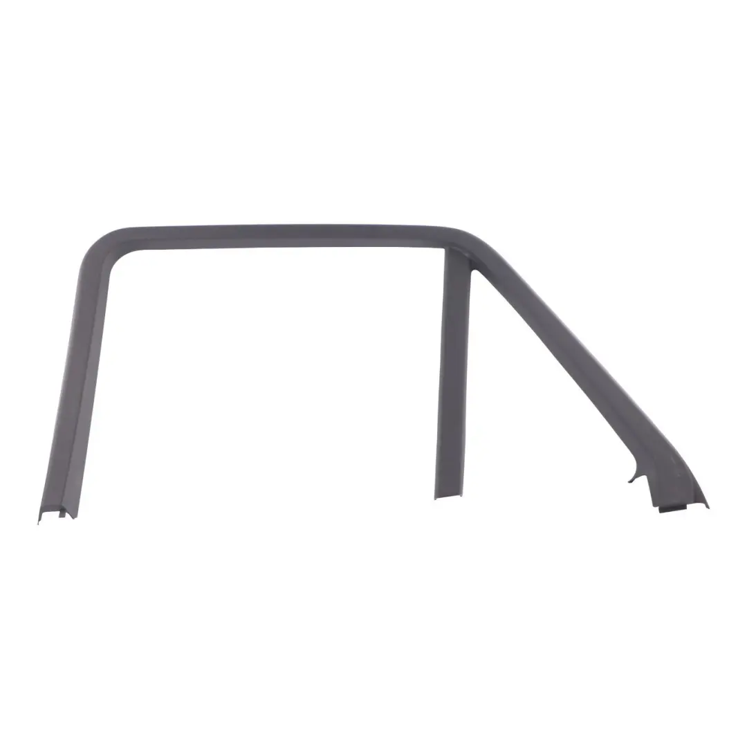 Mercedes ML W166 Guide Garniture Porte Arrière Noir Droit - SKU A1667370280 - Numéro de pièce A1667370280