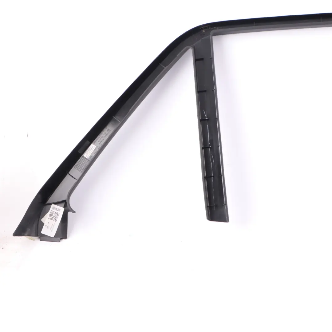  Window Frame Mercedes ML W166 Rear Door Trim Guide Black Right O/S - SKU A1667370280 - Part number A1667370280