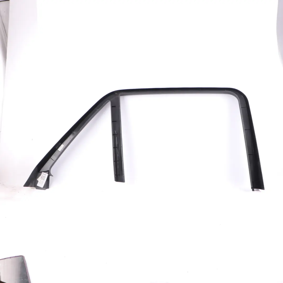  Window Frame Mercedes ML W166 Rear Door Trim Guide Black Right O/S - SKU A1667370280 - Part number A1667370280